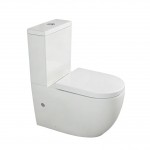 Toilet Suite Vortex Flush BTW LEN007 S/P Pan